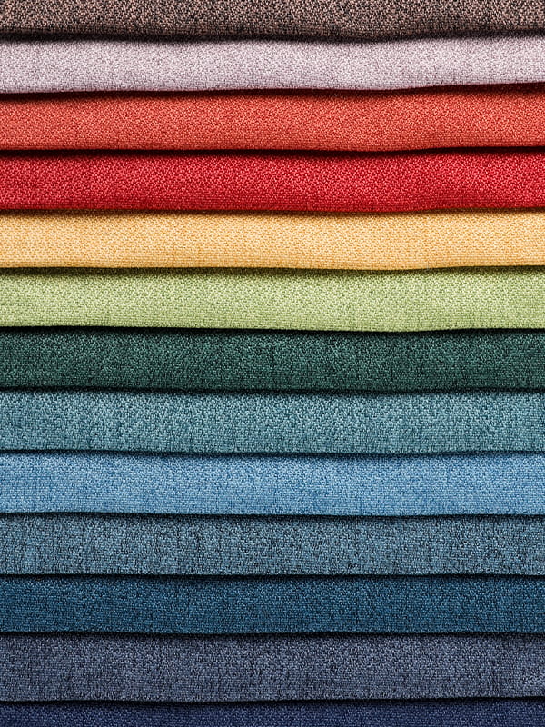 Poliészter és vászonszövet a Gurigi kanapéhoz